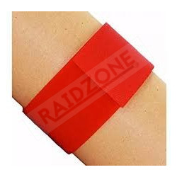 BRASSARD VELCRO ROUGE X1