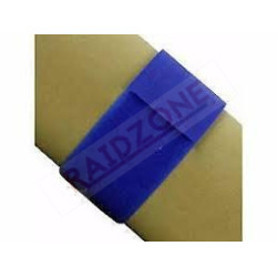 BRASSARD VELCRO BLEU X1