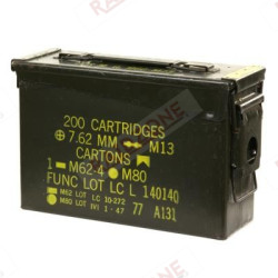 BOITE DE MUNITION MÉTAL...