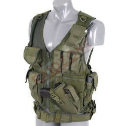 VESTE GILET TACTIQUE +...