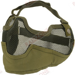 MASQUE GRILLAGE LARGE OLIVE V2