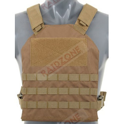 GILET PORTE PLAQUE DESERT/TAN