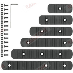 SET X6 RAILS PICATINNY...