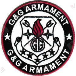 PATCH G&G ARMAMENT RED BRODEE